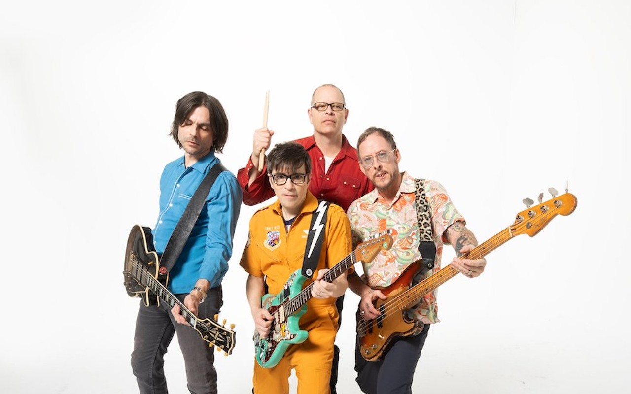 Weezer, which plays day two of 97X Next Big Thing at MidFlorida Credit Union Amphitheatre in Tampa, Florida on Dec. 4, 2021