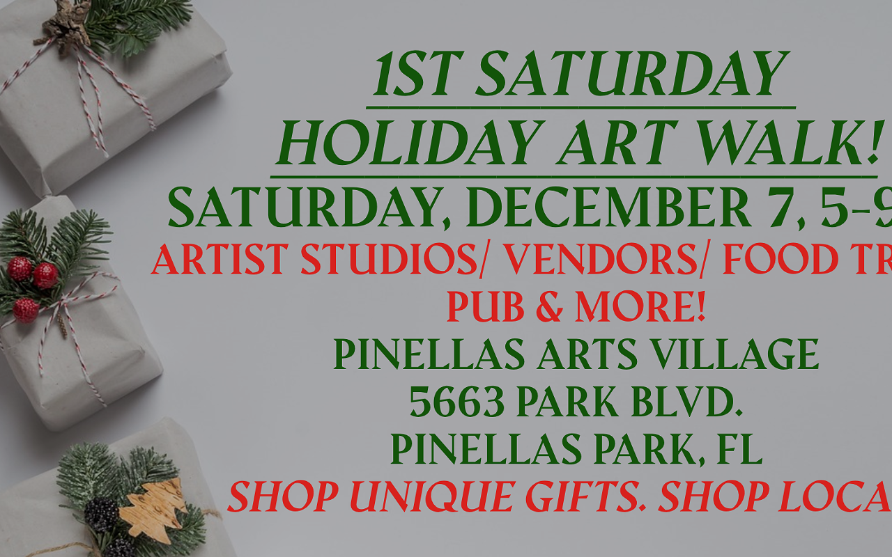 Image: 1st Saturday Art Walk/Pinellas Arts Village