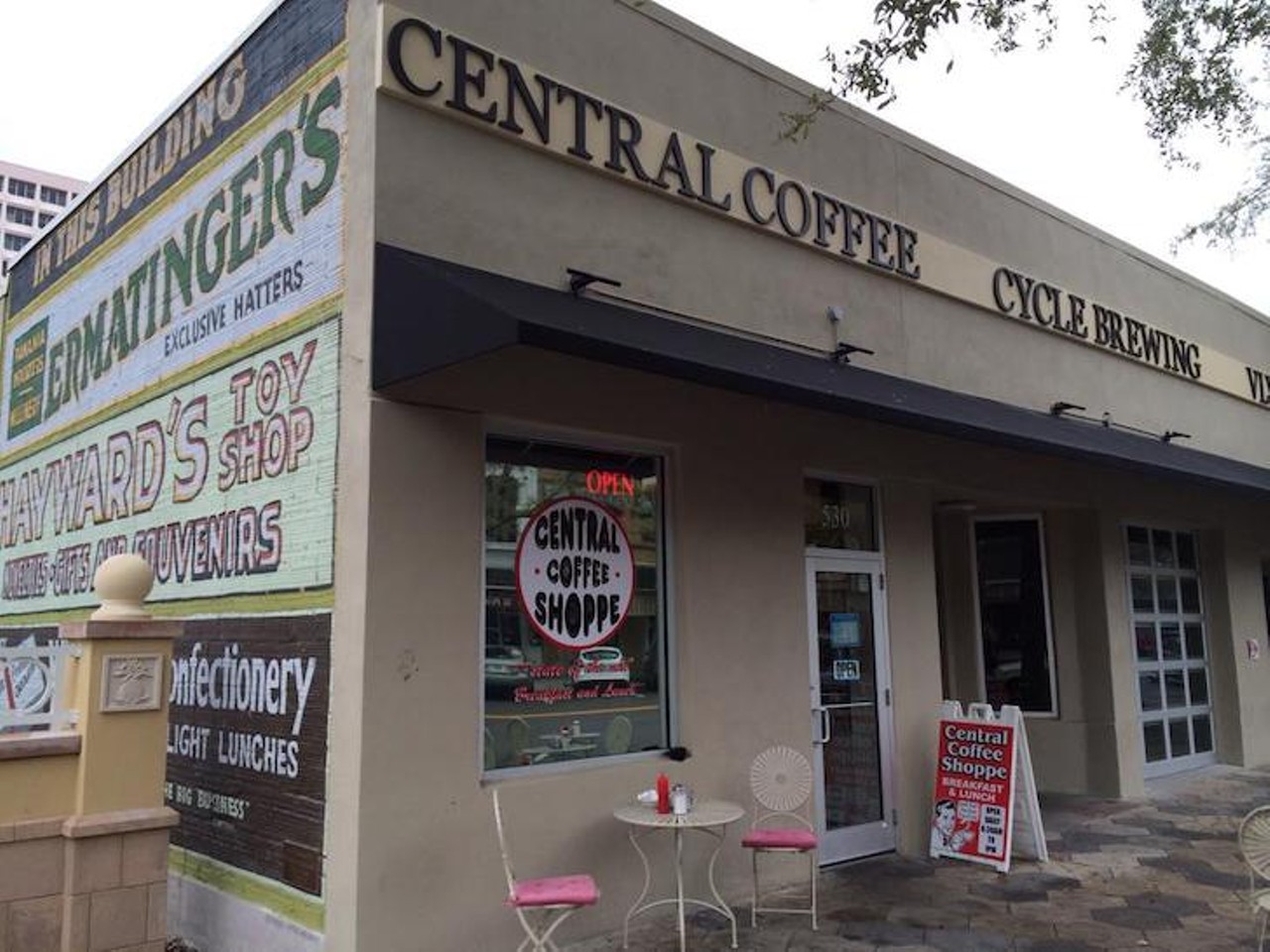 Central Coffee Shoppe
530 Central Avenue St. Petersburg, FL
Back in 1975 Central Coffee Shoppe debuted and gave downtown St. Pete a breakfast and lunch spot to go to. Now, over 40 years later that same coffee shop is still providing good food such as smoked sausage, steak and eggs and of course, coffee.
Photo via Central Coffee Shoppe/Facebook