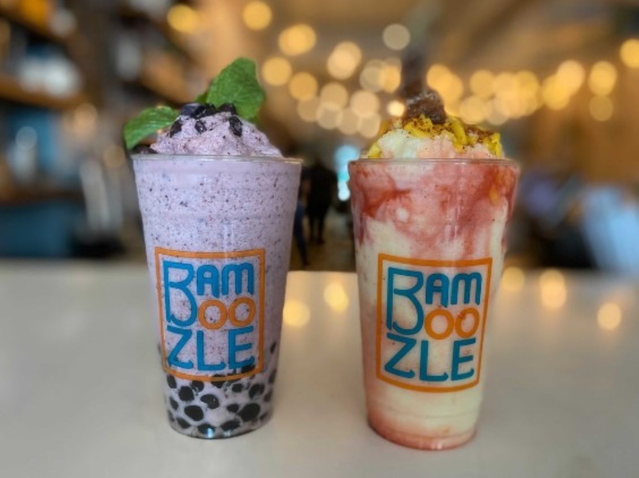 Bamboozle
109 N 12th St., Tampa
While downtown Tampa certainly misses its go-to boba fix, Bamboozle’s Channelside location still dishes out a variety of drinks alongside a menu of healthy Vietnamese favorites. Taro, coconut and matcha milk teas are joined by fresh smoothies and iced coffees, with a solid variety of bobas and jellies to match. This Vietnamese restaurant gets a few bonus points for its variety of dairy-free boba drinks, too. 
Photo via  Bamboozle/Instagram