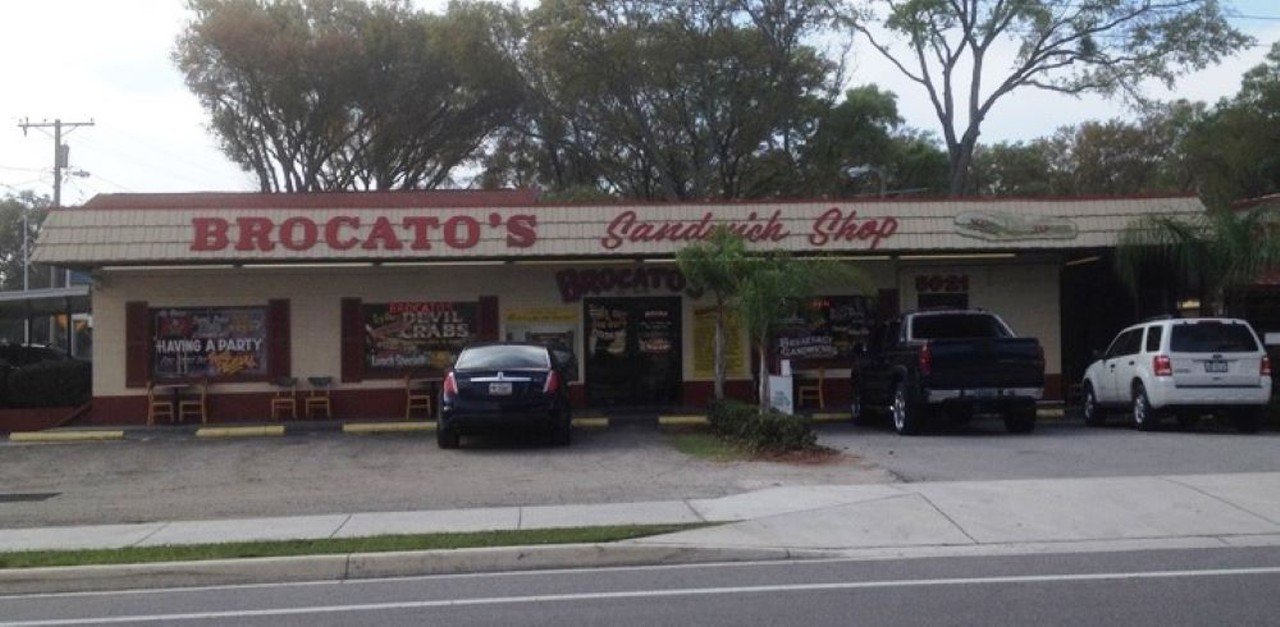 Brocato’s
5021 E Columbus Dr., Tampa, 813-248-9977
Born from a grocery store back in 1948, Brocato’s is still one of Tampa’s iconic lunch spots. The big thing here is sandwiches, but you could argue devil crabs and breakfast are a close second. 
Photo via Brocato’s