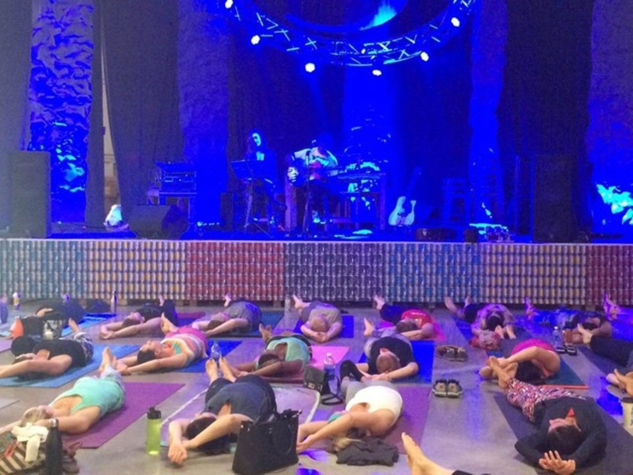 Yoga on Tap at 3 Daughters Brewing
222 22nd St. S., St. Petersburg
Wednesday, 6 p.m.
Photo via The Body Electric