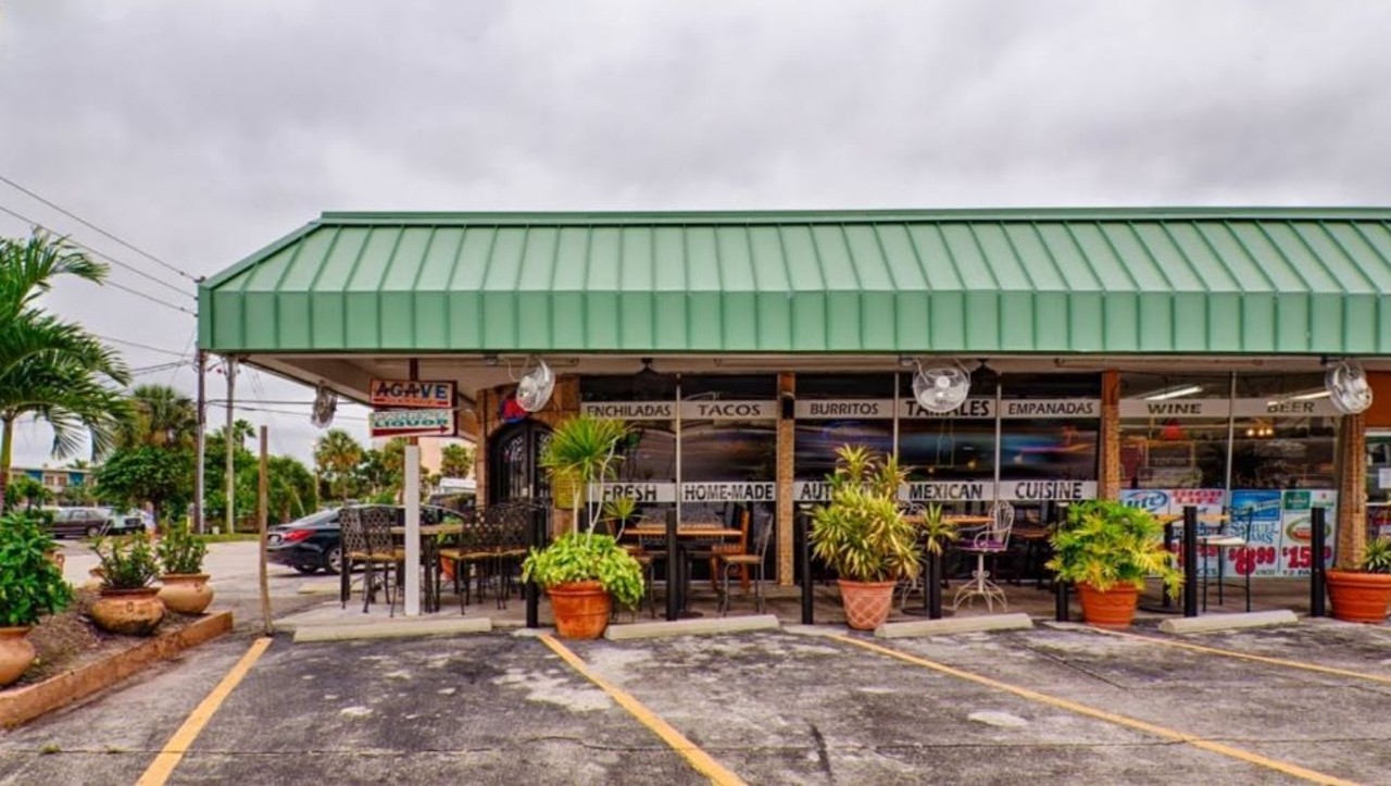 Agave 
6410 Gulf Blvd., St. Petersburg, 727-367-3448
Just a short walk from the beach, dishes like quesadillas, Mole Poblano, and Bistec con Chorizo Taco round out a small menu.
Photo via Agave/Google