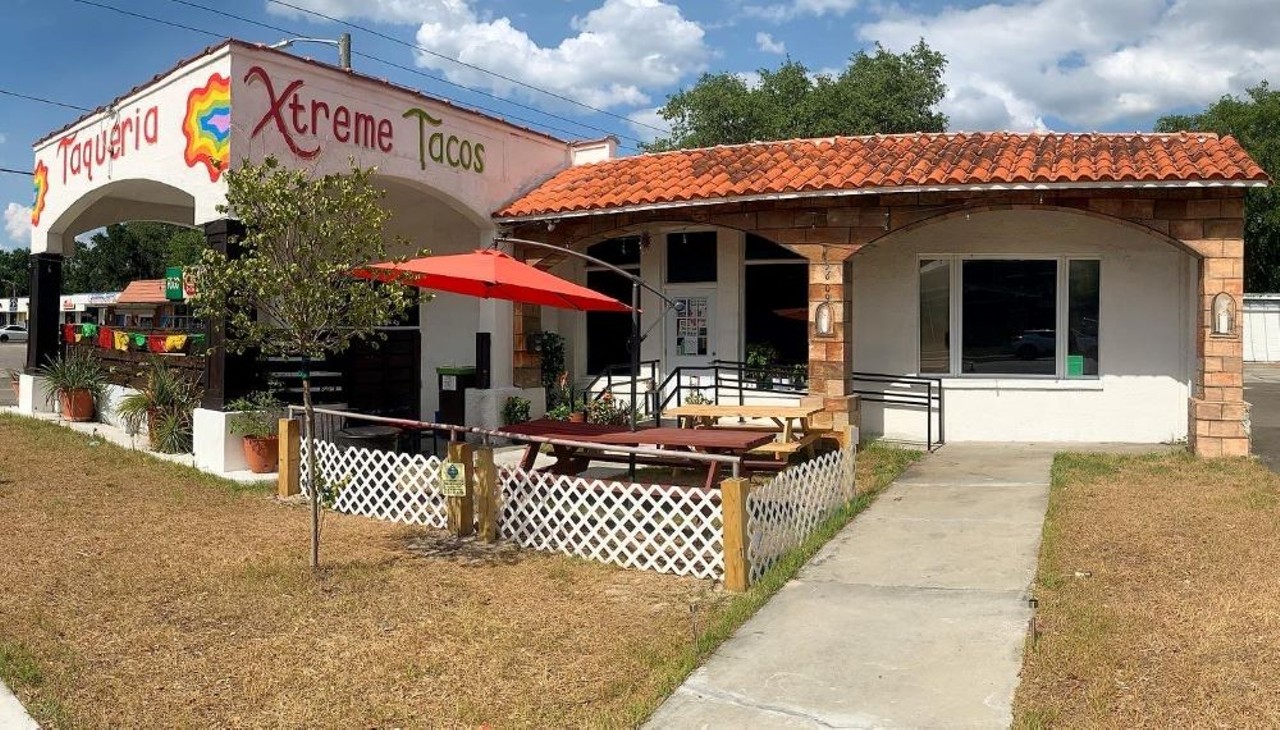 Xtreme Tacos 
5609 N Nebraska Ave., Tampa, 813-570-6407
Seminole Heights’ most poppin taco spot has the biggest burritos, awesome snacks, and amazing tacos. You’ll end up buying the whole menu. 
Photo via Xtreme Tacos/Facebook