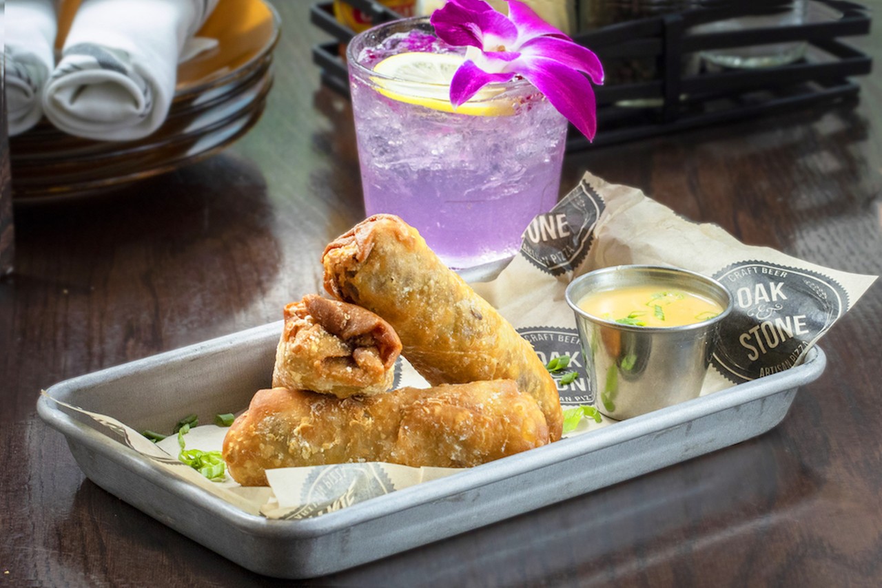 Philly cheesesteak egg rolls are exactly as they sound.