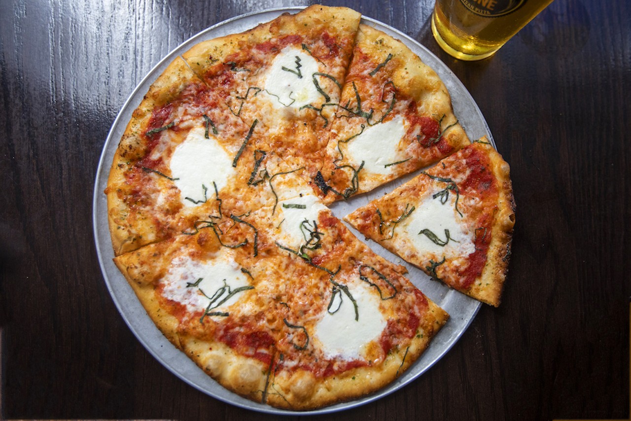 "Classic cheese" is what the tavern calls its version of a margherita pie.