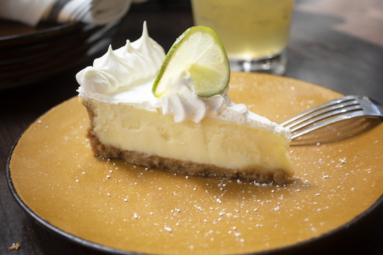 On the dessert side, the key lime pie is tart and pleasing.