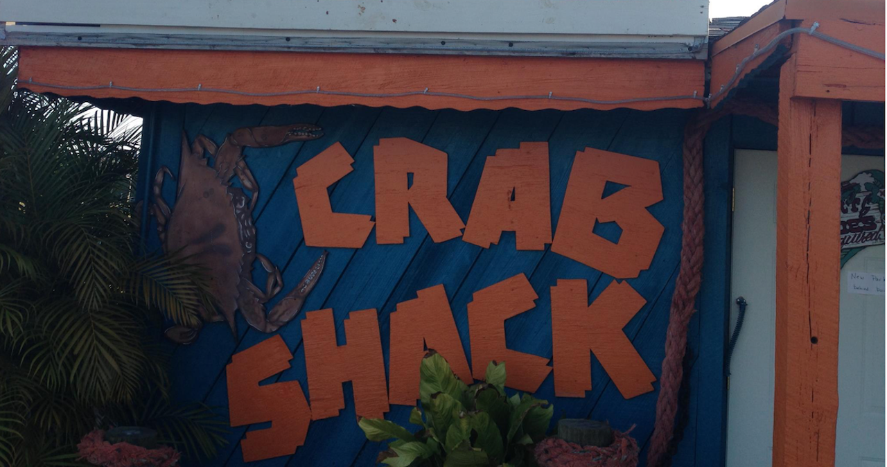 Crab Shack
11400 Gandy Blvd N, St. Petersburg, 727-576-7813
Innocuous located on Gandy, near The Getaway, The Crab Shack serves made-to-order fish, and while this might make the wait time a little longer, you are rewarded with freshly cooked seafood. Specialities include steamed blue crabs (my personal favorite), smoked mullet, and whole fish corvina. 
Photo via Crab Shack/Facebook