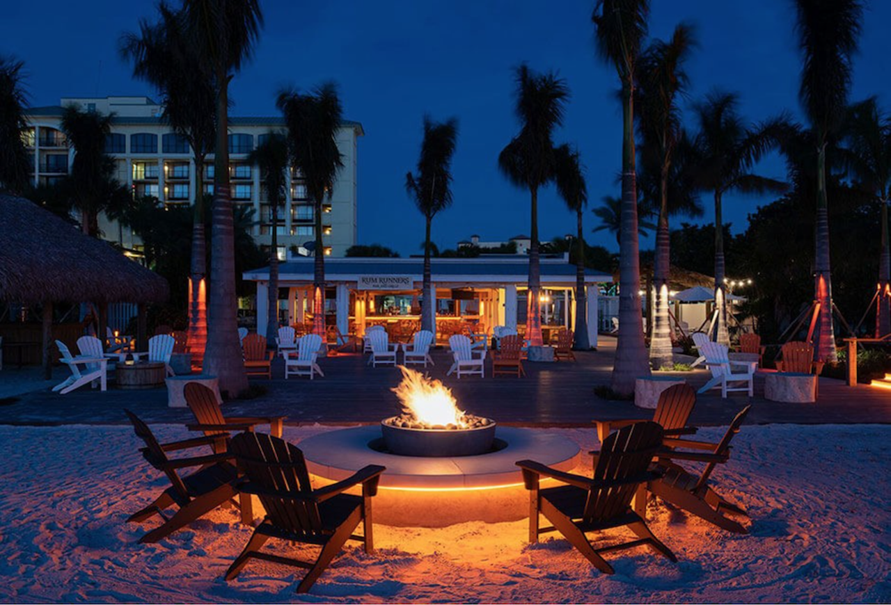 Harry’s Beach Bar
5300 Gulf Blvd., St Pete Beach, 727-363-5125
With an updated menu, this bar offers live entertainment and signature cocktails like the Harry’s Hurricane and The Harry Navel, as well as a selection of craft beer and food. Its direct waterfront views promise a good time either at the beach or at the pool of its home hotel, the Srirata.
Photo via Harry’s Beach Bar/Website