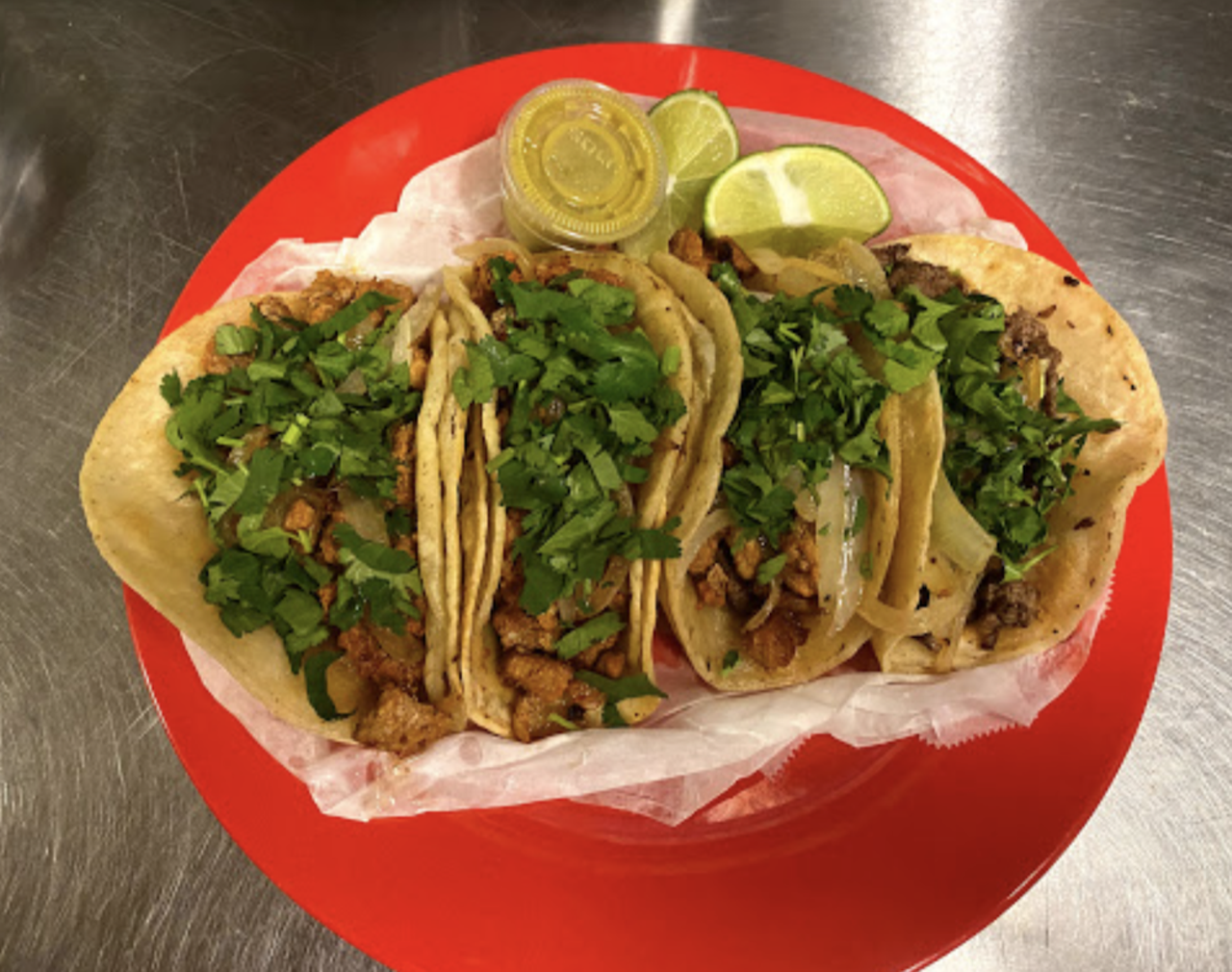 Hector’s Mexican Food
3121 E Hillsborough Ave., Tampa, 813-234-3646
The food trailer in East Tampa is a hideaway for all things traditional, the 24-hour spot helping you get your late night fix of sopes and Argentinian pupusas.
Photo via Hector’s Mexican Food/Google