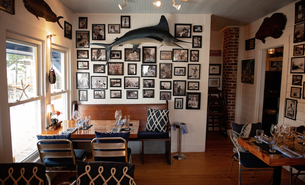 Blue Marlin Seafood
121 Historic Bridge St., Bradenton Beach, 941-896-9737
Located in one of the nation’s oldest fishing communities, Blue Marlin offers an intimate dining experience just over an hour away from Tampa. Enjoy live music, hand crafted cocktails and diverse small plates, salads and fish options.
Photo via Blue Marlin Seafood/Website