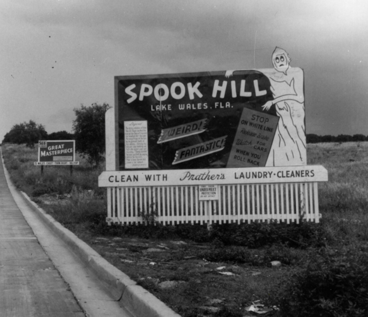 Get spooked at Spook Hill
Lake Wales, Click here for more info  
Watch cars defy gravity at this Lake Wales roadside phenomenon, which was recently added to the National Register of Historic Places.
Photo via Spook Hill/Website
