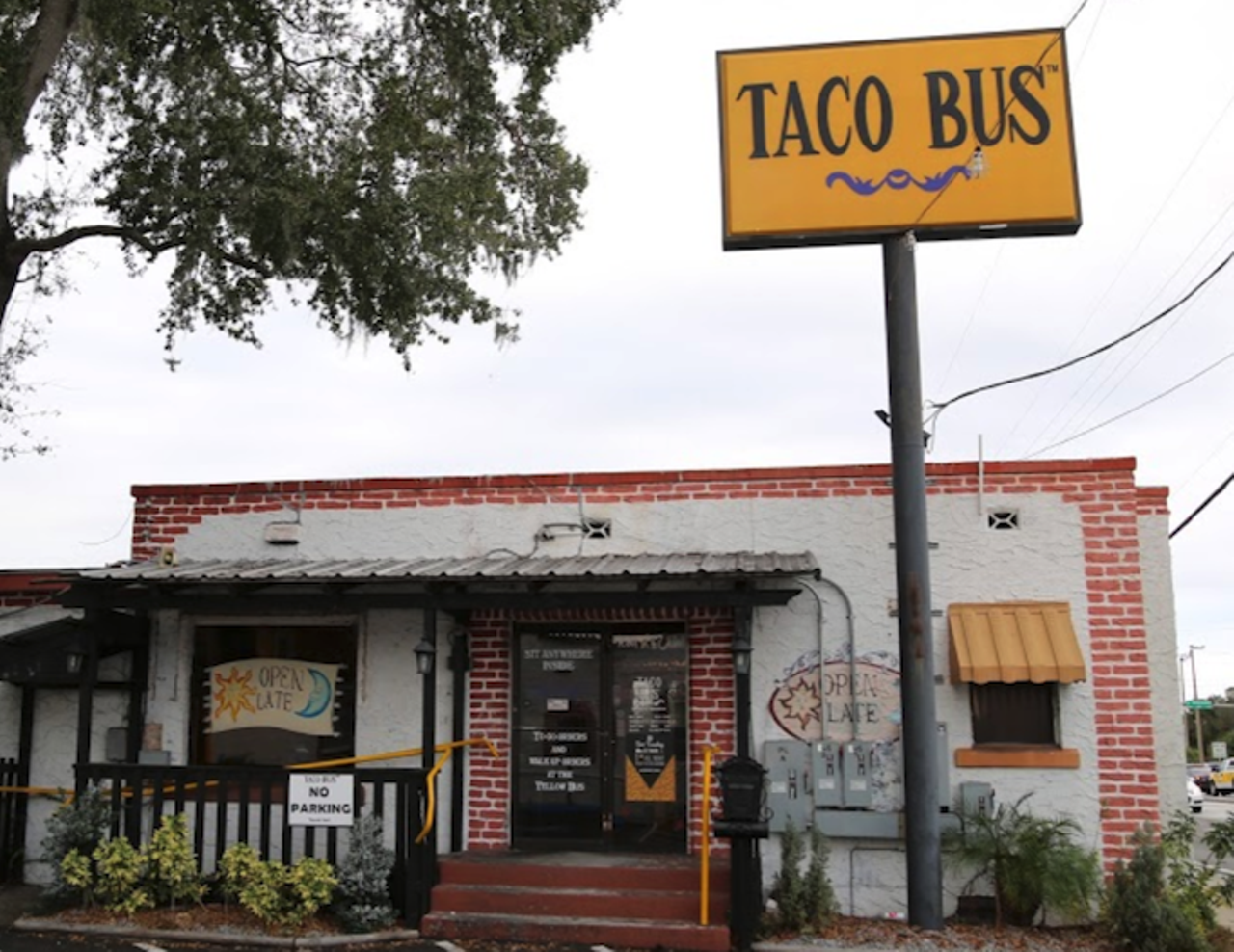 Taco Bus  
913 E Hillsborough Ave  813-232-5889
Stationed all over Tampa Bay, and for good reason. Tacos aren&#146;t just for Tuesdays.
Photo via Google Maps
