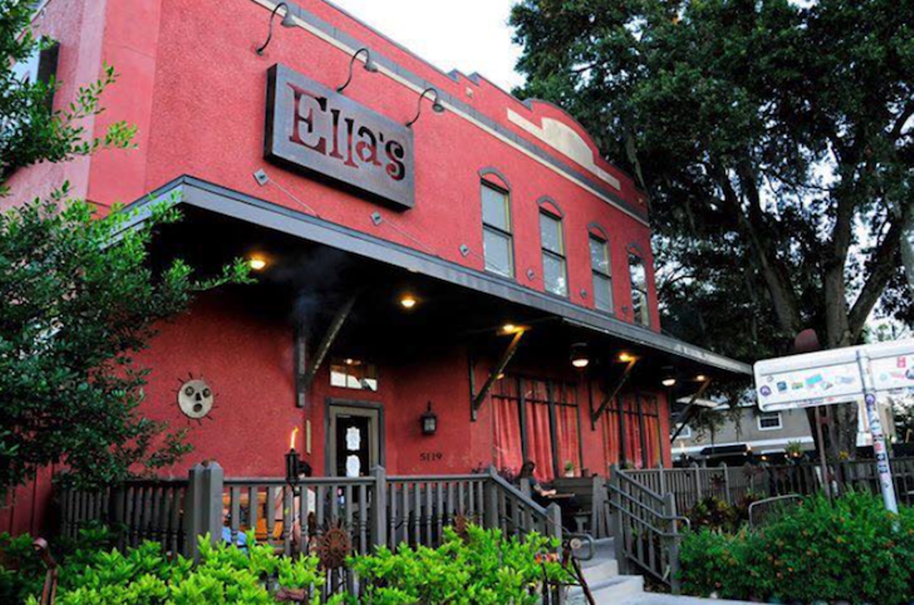Ella&#146;s Americana Folk Art Cafe  
5119 N Nebraska Ave, Tampa, 813-234-1000
Seminole Heights staple, necessary to stop by for brunch or for a night cap on the patio. It has been mentioned in a few of our lists, and once you go, you&#146;ll know why. 
Photo via Ella&#146;s Americana Folk Art Cafe/Facebook