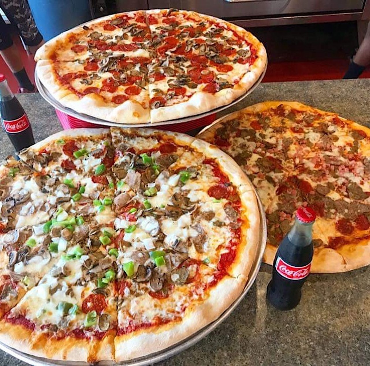 Eddie and Sam&#146;s  
203 E Twiggs St, Tampa, 813-229-8500
If you&#146;re in the mood for a simple slice of pizza, stop by Eddie and Sam&#146;s. Plus, they even have a pretty solid daily deal for two slices and a coke.
Photo via Eddie and Sam&#146;s/Facebook