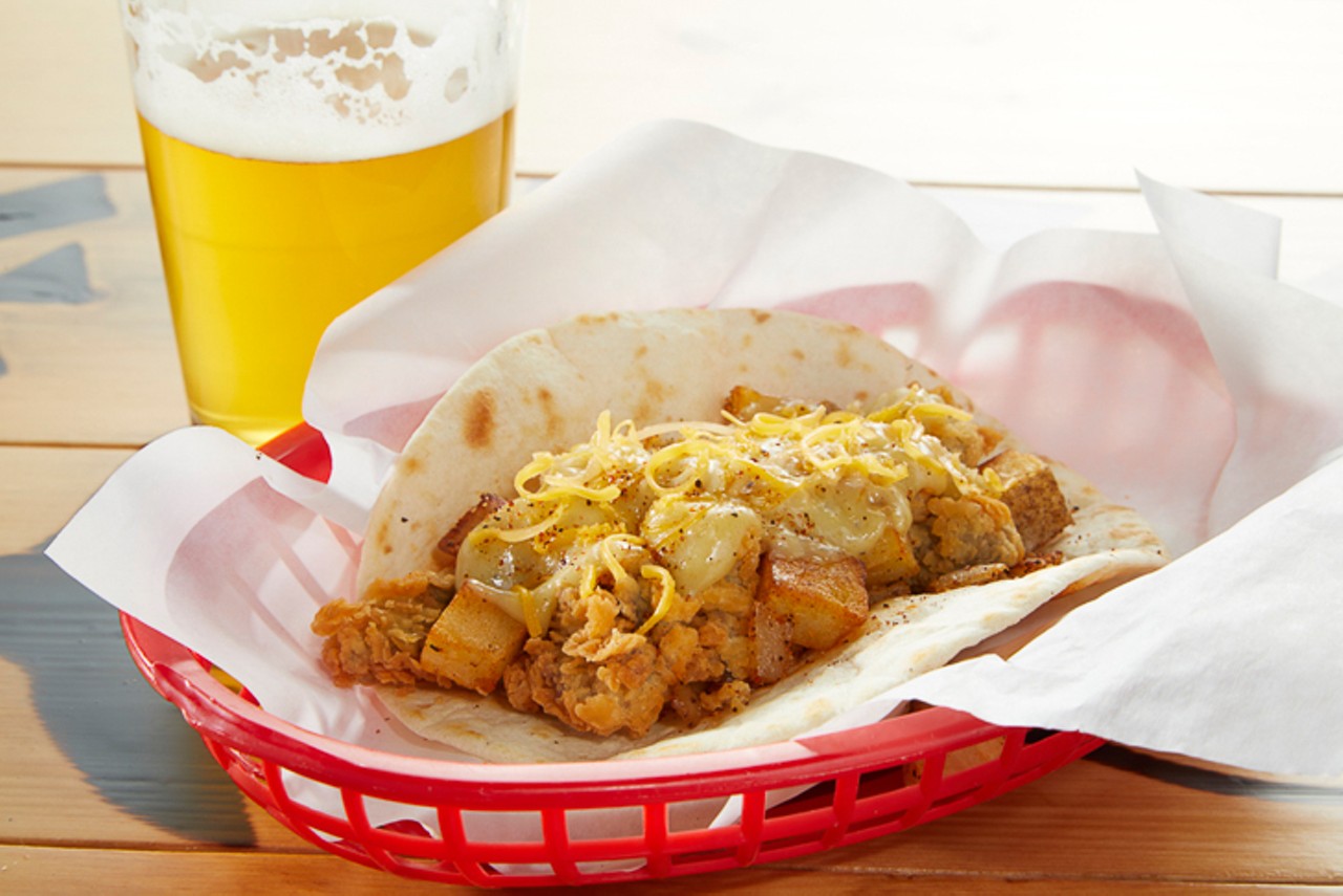Fuzzy&#146;s Taco Shop
Multiple locations, Fuzzystacoshop.com  
Takeout and delivery. Free kids meals with the purchase of an adult meal, $35 Family Pack Build-Your-Own-Taco-Bar for 4 to 6 people and $50 for 6 to 8 people. Curbside pickup and contactless delivery available. All locations are participating in a &#147;1 taco at a time&#148; initiative that&#146;s fed hundreds of emergency and primary care medical workers in the Bay area.
Photo ? Fuzzy's Taco Shop