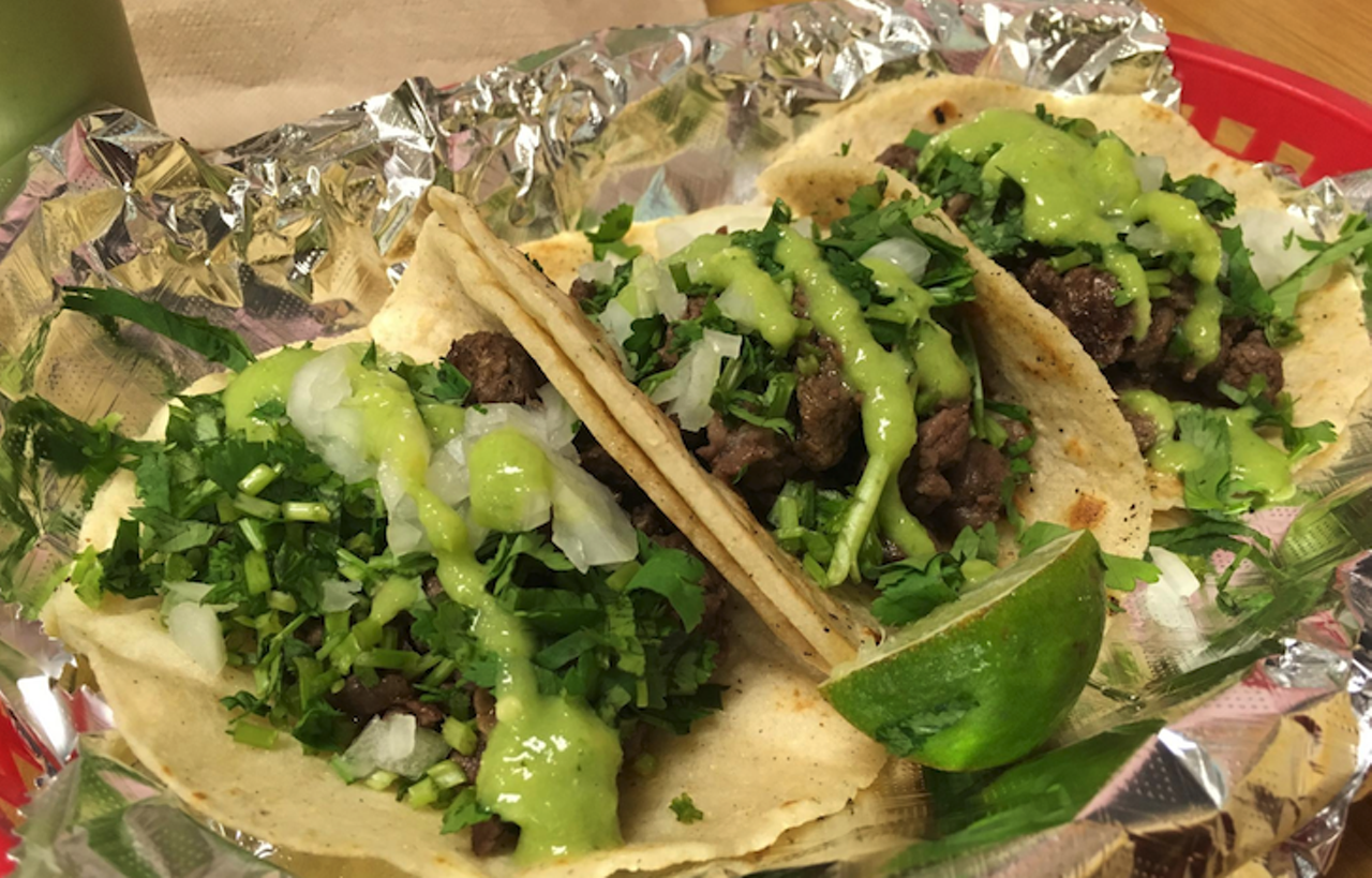 Taqueria Emanuel   
2800 N MacDill Ave, Ste E Tampa, 813-453-5954
Don&#146;t be shy when ordering, this is your time to sample the menu. Treat yourself to three tacos to start, carne asada, pollo al horno, and barbacoa. You just might find yourself getting a second helping.
Photo via Taqueria Emanuel /Facebook