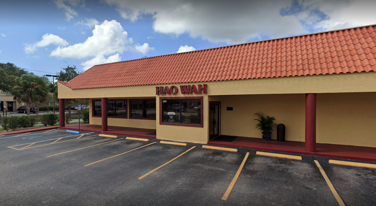 Hao Wah
1713 S Dale Mabry Hwy., Tampa
After nearly-half-a-century, South Tampa staple Hoa Wah closed last March. Hao Wah was one of Tampa’s institutional Chinese buffets. The restaurant—well loved by locals and a popular gathering spot for families and students of the nearby Plant High School—opened doors on April 1, 1980. It started as a humble spot, but doubled in size during an expansion in the early-2000s. For a long time Hao Wah was known for its all-you-can-eat buffet including dishes ranging from sushi to pho to Szechuan–nearly any Asian dish you could think of. Like most others, the buffet shut down during the pandemic but it's since returned to all its glory. An employee at Hao Wah's Pinellas Park location said that the Pinellas Park location (10454 66th St. N) will remain open and the restaurant's famed catering service will also continue.
Photo via Google Maps