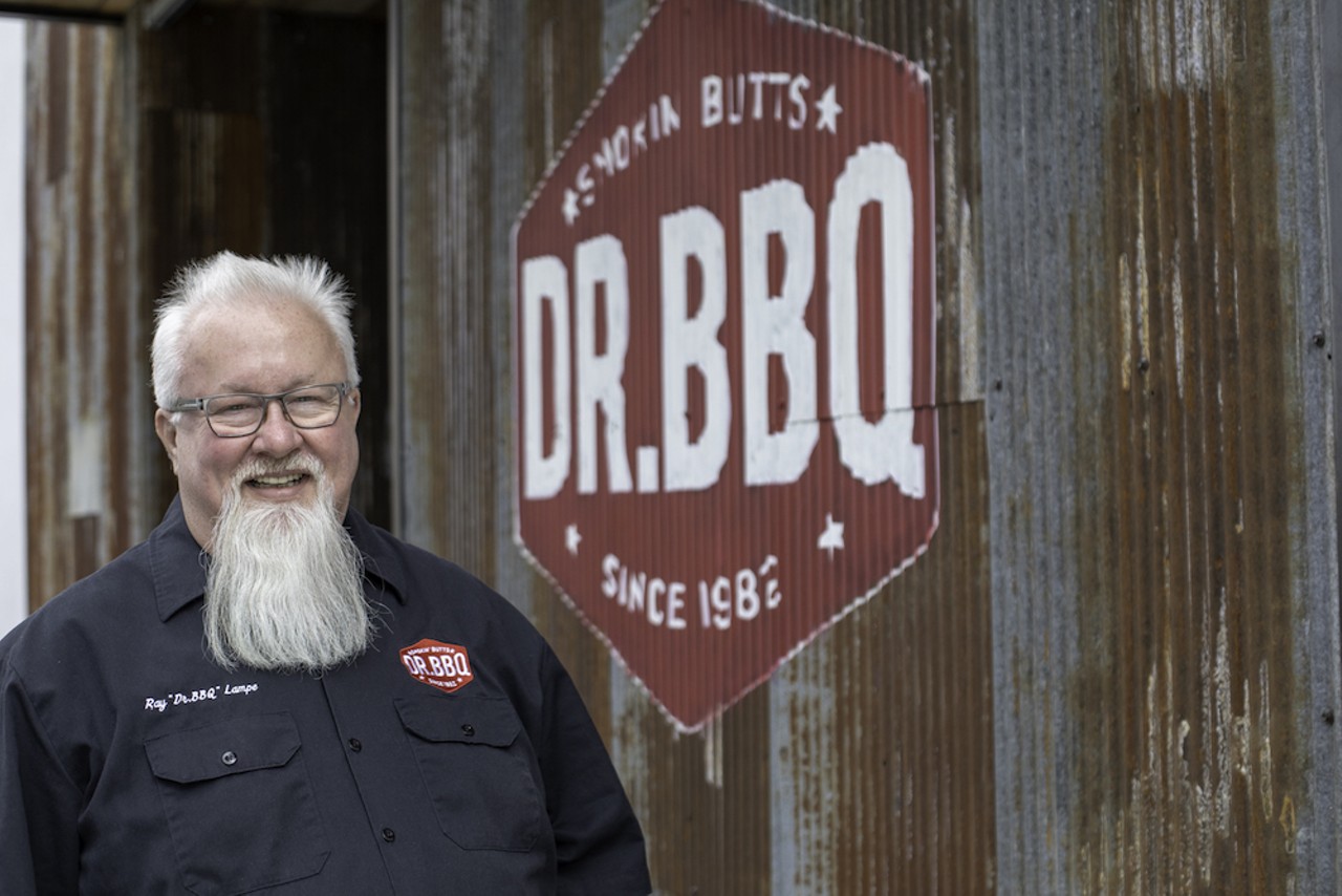Ray "Dr. BBQ" Lampe's new restaurant with visionary restaurateurs Suzanne and Roger Perry spins global flavors inspired by his travels.