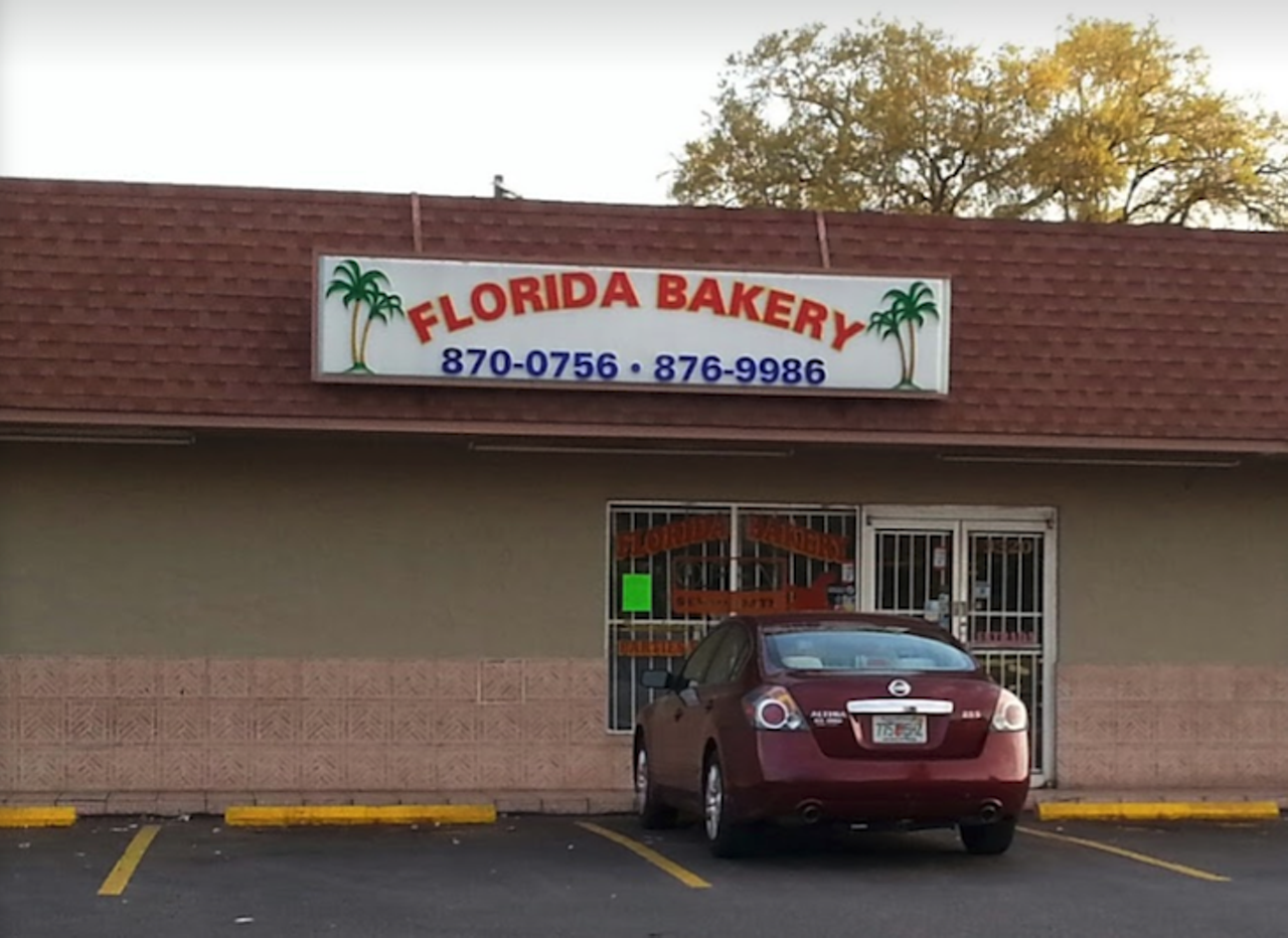 Florida Bakery  
3320 W Columbus Dr, Tampa, 813-870-0756
OG Cuban bakery with a small eat-in counter. Fresh breads, pastries and breakfast sandwiches can be snagged as early as 4:30 a.m..
Photo via Google Maps