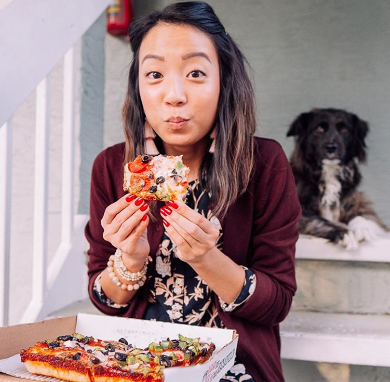 @ThisJennGirl
Sure, Jenn Thai is a Tampa-Based food blogger, but her food-filled-feed is also crammed with beauty recommendations, life in quarantine, and of course, her dog Sadie.
Photo via @ThisJennGirl/Instagram