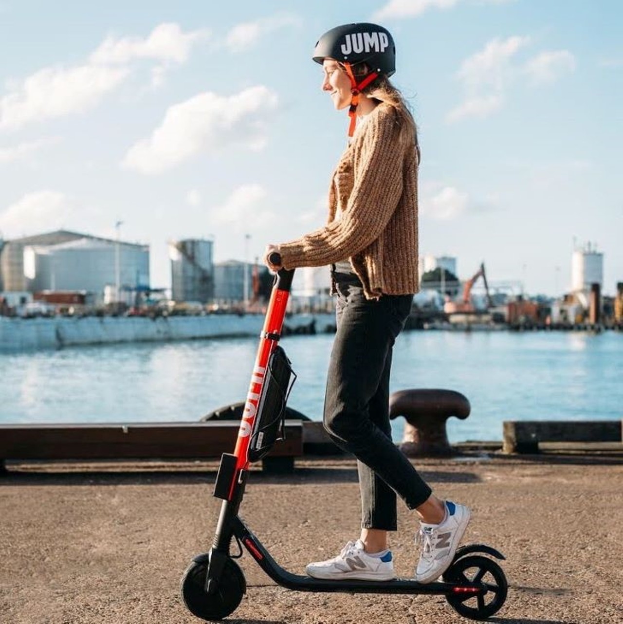Everyone being irrationally mad at e-scooters
For a while, there wasn&#146;t a day that passed where someone wasn&#146;t complaining about e-scooters, there&#146;s just something about an electric skateboard with handles that drives people nuts. Now, we honestly kind of miss that irrational yelling. 
Photo via JUMP/Facebook