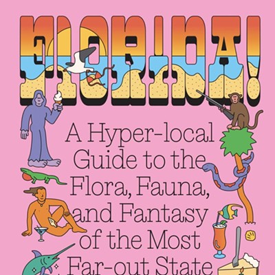 Florida! A hyper-local guide to the Flora, Fauna, and Fantasy of the Most Far-out State in America by Gabrielle CaliseA nearly 600-page bible with a puffy, pale-almost-pastel-pink cover that’s almost soft enough to sleep on after the second bottle of wine you had because you didn’t want to stop reading the damn thing.The book—published by A24, which brought the state into homes via films like “The Florida Project,” “Zola” and “Spring Breakers”—can be used as a road trip planner, but is a trip in itself.FFO: A24, sleeping on beaches and getting lost taking the backroads (A24, $50)