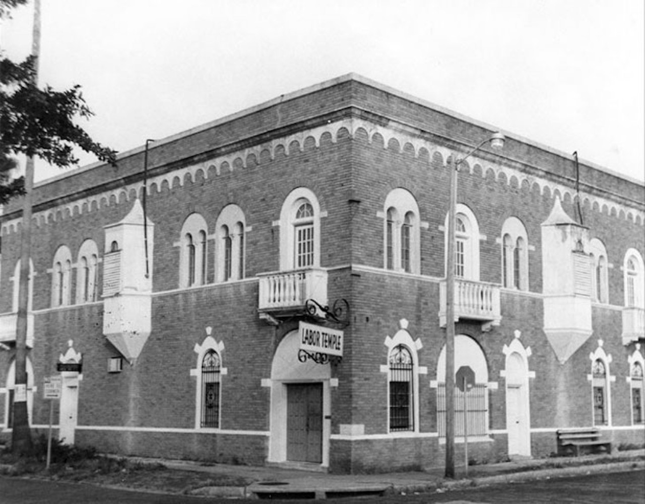 The former &#147;Labor Temple&#148; in Ybor, where unions used to meet, is now a goth nightclub  
Yeah, that Goth nightclub, The Castle, used to be a pretty important structure in Ybor City lore. Before Bauhaus-filled nights, the Labor Temple was actually a meeting place for the area&#146;s local cigar and waiter unions. 
Photo via USF