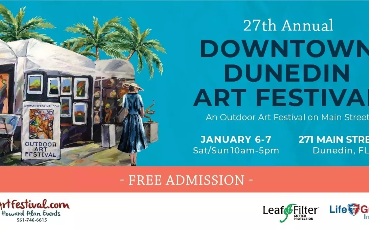 Image: 27th Annual Downtown Dunedin Art Festival - 06 Jan 2024