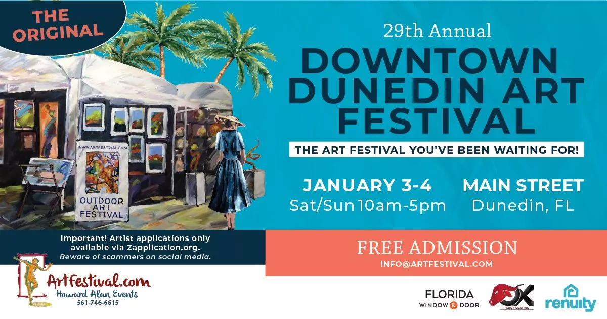 29th Annual Downtown Dunedin Art Festival