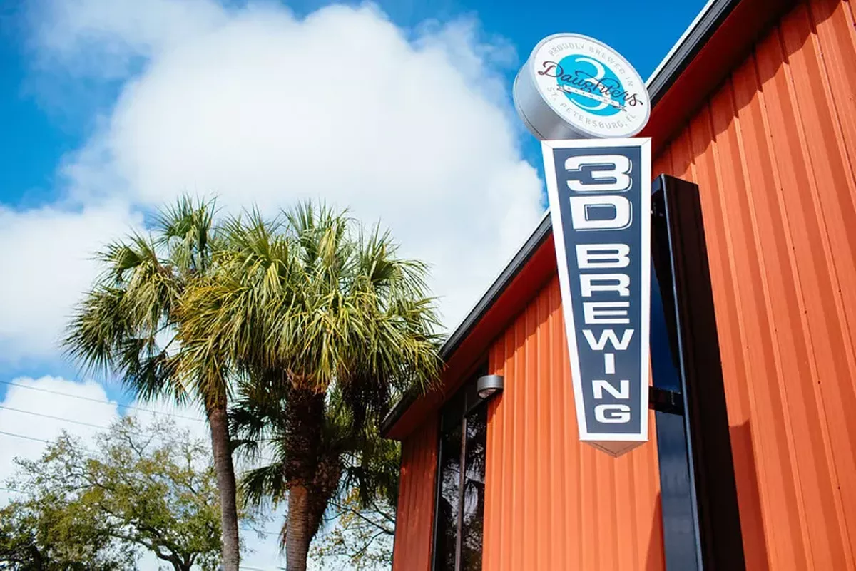 3 Daughters Brewing's downtown St. Petersburg location.