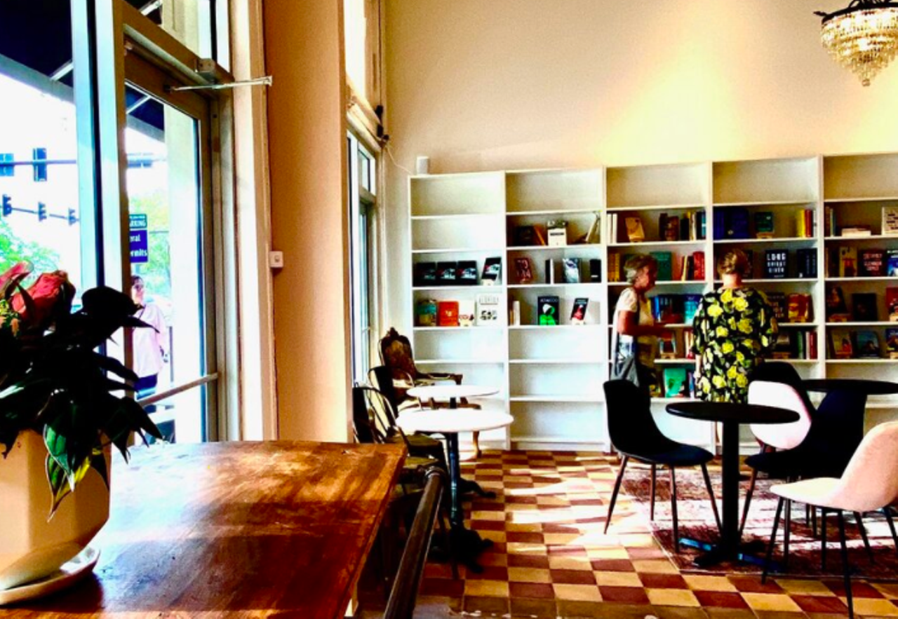 Book + Bottle  
17 6th St., St. Petersburg
A mix between a book lounge and a wine bar, Book + Bottle is now open. On top of its on-site seating (and increased safety precautions), the bar is now offering to ship and deliver books, wine or both to customers. 
Photo via Book + Bottle/Website