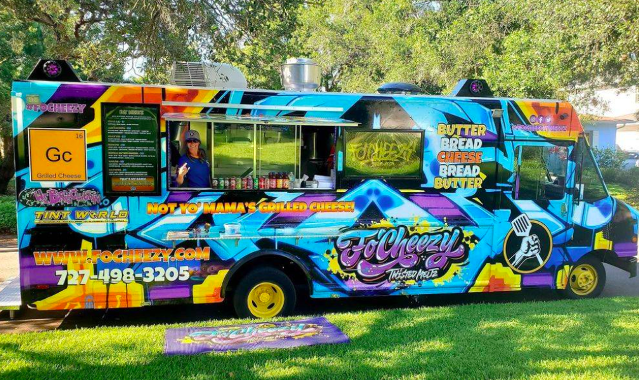 Fo&#146;Cheezy Twisted Meltz  
5 p.m.-11 p.m. Flying Boat Brewing Co., 1776 11th Ave N., St. Petersburg
Celebrity chef Robert Hesse, two-time competitor on Fox Network&#146;s &#147;Hell&#146;s Kitchen&#148; will park his new grilled cheese food truck in Flying Boat Brewing Co.&#146;s parking lot and celebrate with giveaways and live entertainment. The chef&#146;s full-service Fo&#146;Cheezy brick-and-mortar (6305 Gulf Blvd., St. Pete Beach) opens on National Grilled Cheese Day, April 12. 
Photo via Fo&#146;Cheezy Twisted Meltz/Website