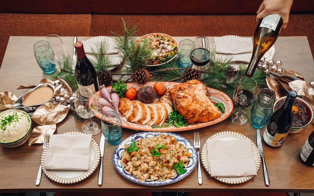Ybor City’s beautiful Hotel Haya pays homage to the district’s Latin roots (and the Mediterranean) with its thanksgiving dinner.