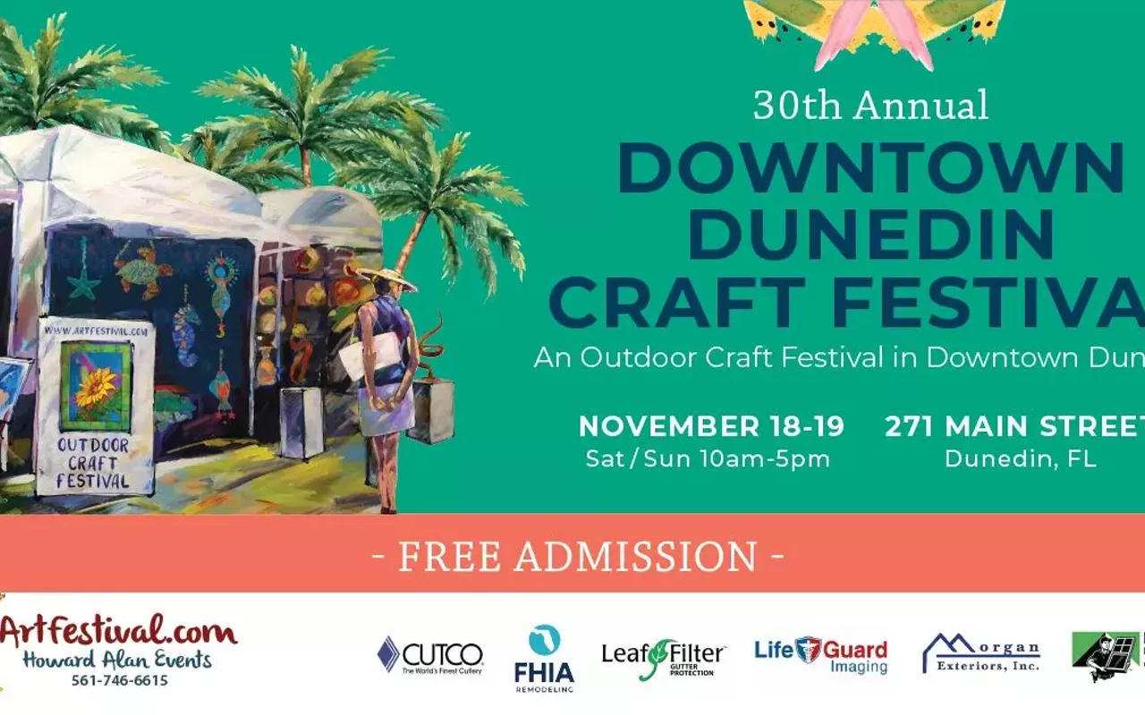 Image: 30th Annual Downtown Dunedin Craft Festival - November 18-19