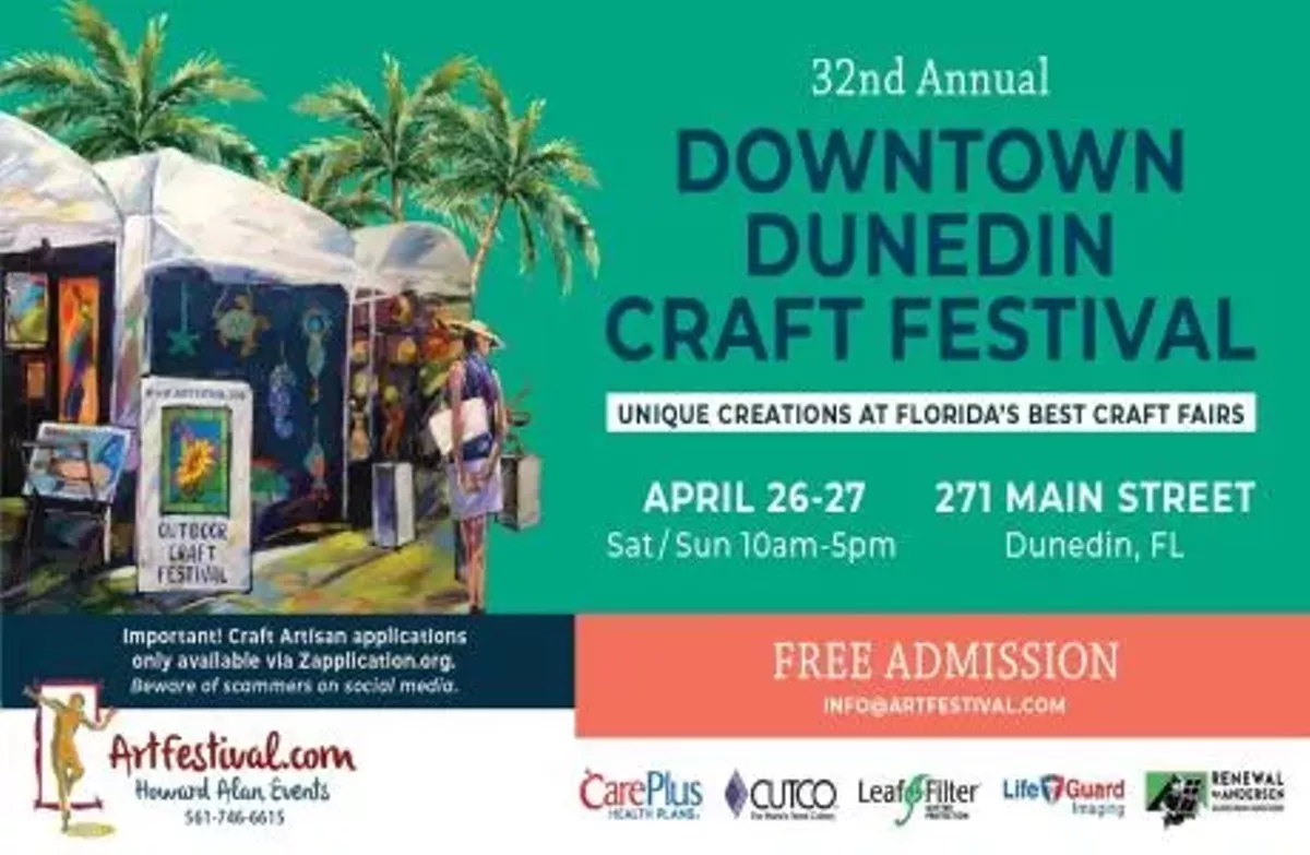 32nd Annual Downtown Dunedin Craft Festival