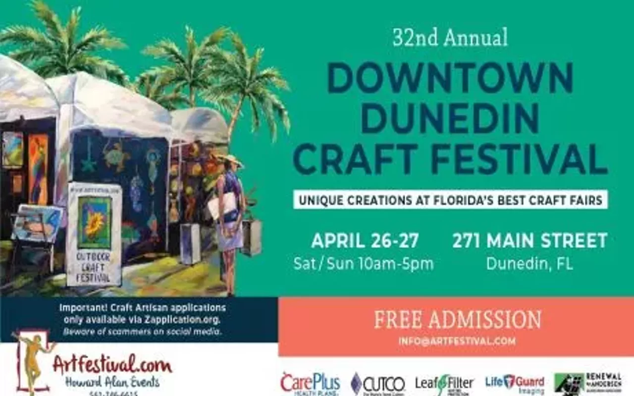 Image: 32nd Annual Downtown Dunedin Craft Festival