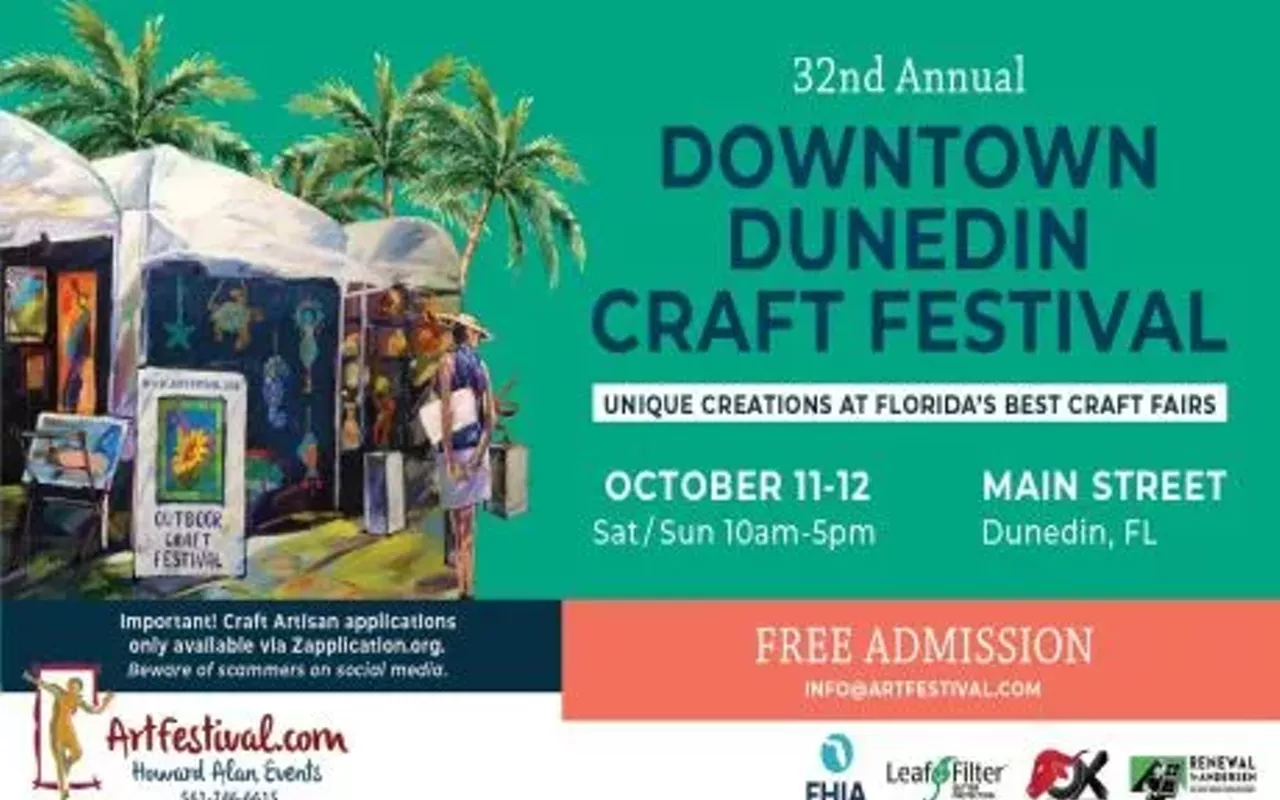 Image: 32nd Annual Downtown Dunedin Craft Festival