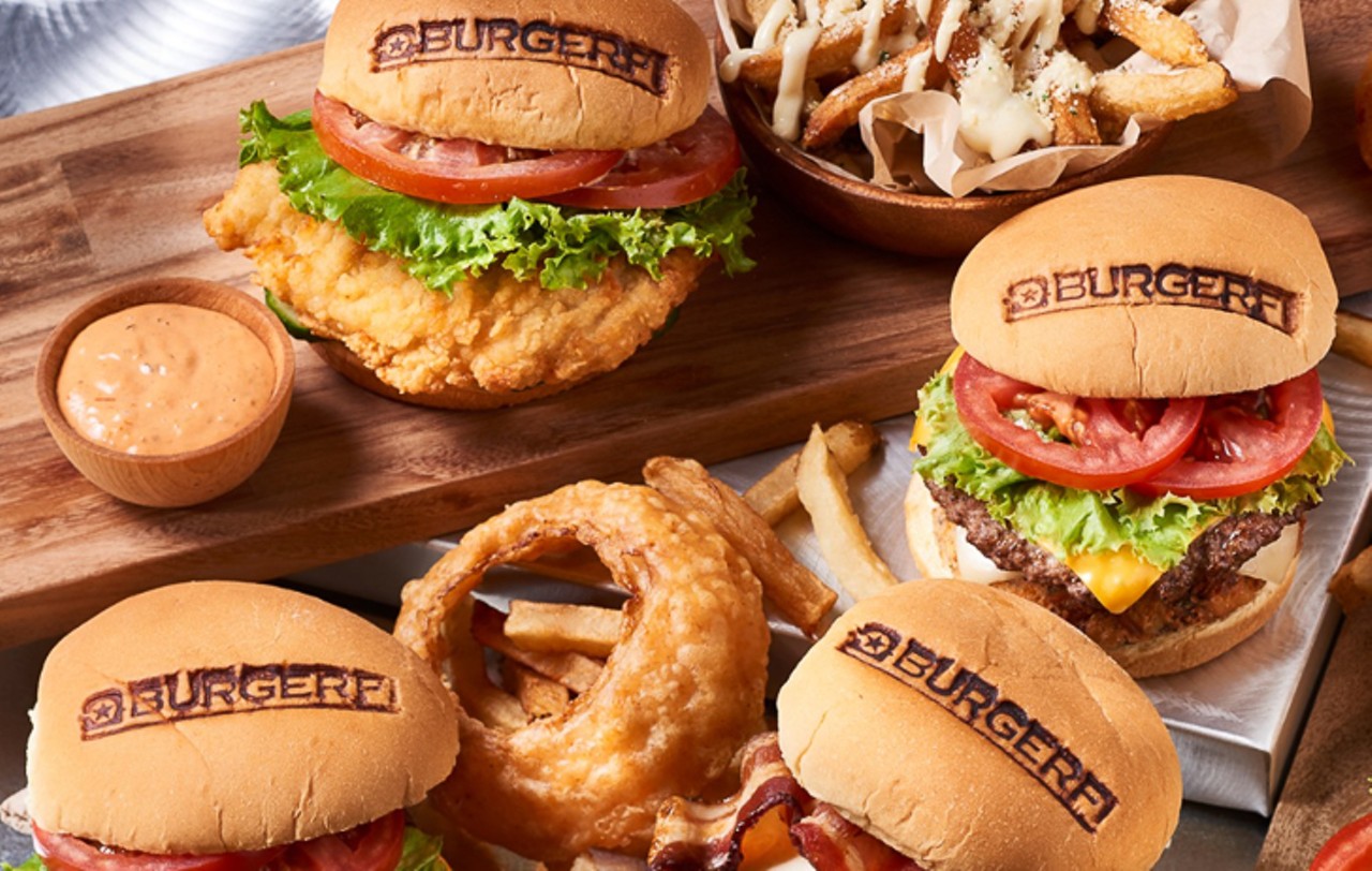 BurgerFi
Multiple locations. www.burgerfi.com  
Takeout and delivery. Hormone-free Angus beef burgers, hand-cut fries and double-battered onion rings, Wagyu Beef hot dogs with all the fixings, and the all-natural Fi&#146;ed or grilled chicken sandwiches. Free reduced delivery and first order discounts available. Curbside pickup and contactless delivery available.
Photo via BurgerFi/Facebook