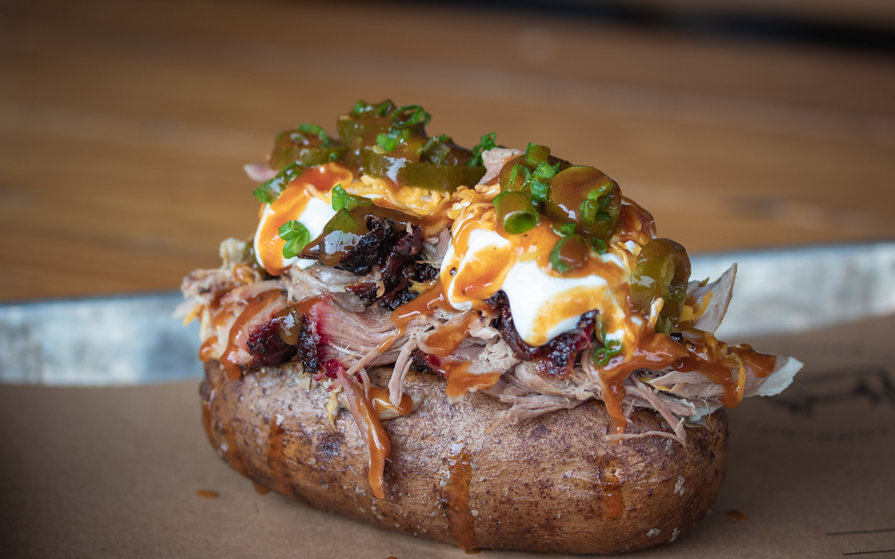 Keep an eye out for 4 Rivers Smokehouse's February special, Spud Love.