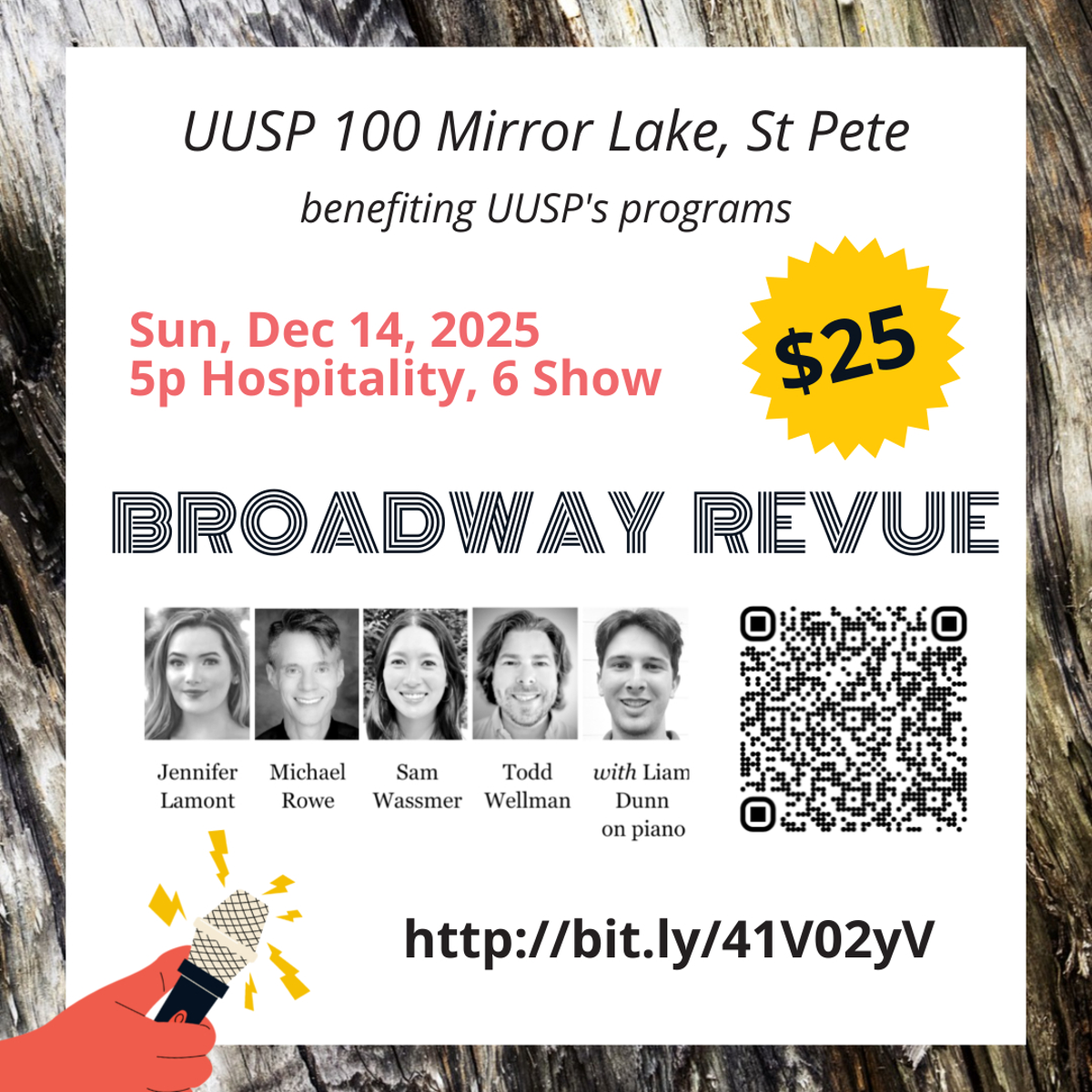 2025 Broadway Revue at UUSP