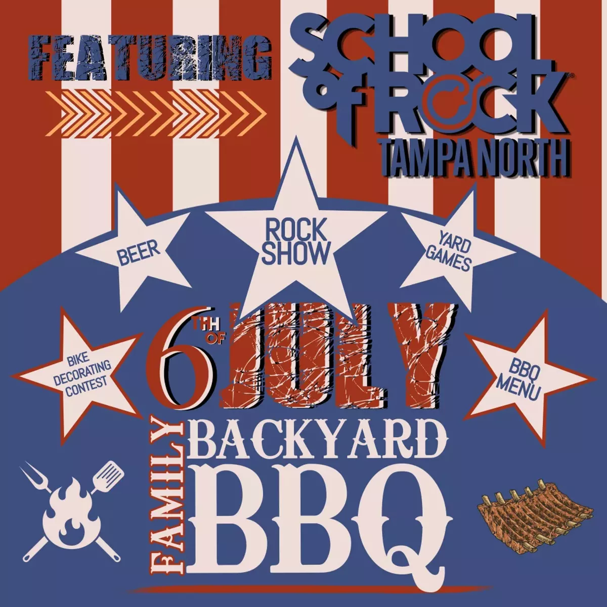 6th of July Family Backyard BBQ