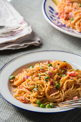 Kids have literally grown up on longtime dishes like Confetti Spaghetti at Bella's Italian Cafe.