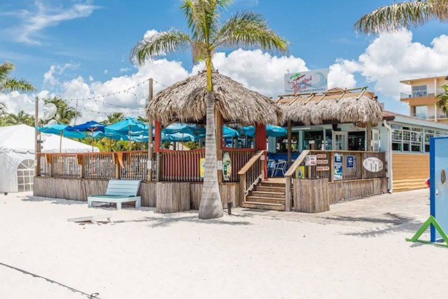 Toasted Monkey Beach Bar & Sports Grill
    6110 Gulf Blvd., St. Pete Beach
    You won&#146;t get the clearest gulf vistas, but the casual beachside bar wields its own sort of charm.
    Photo via Toasted Monkey Beach Bar & Sports Grill