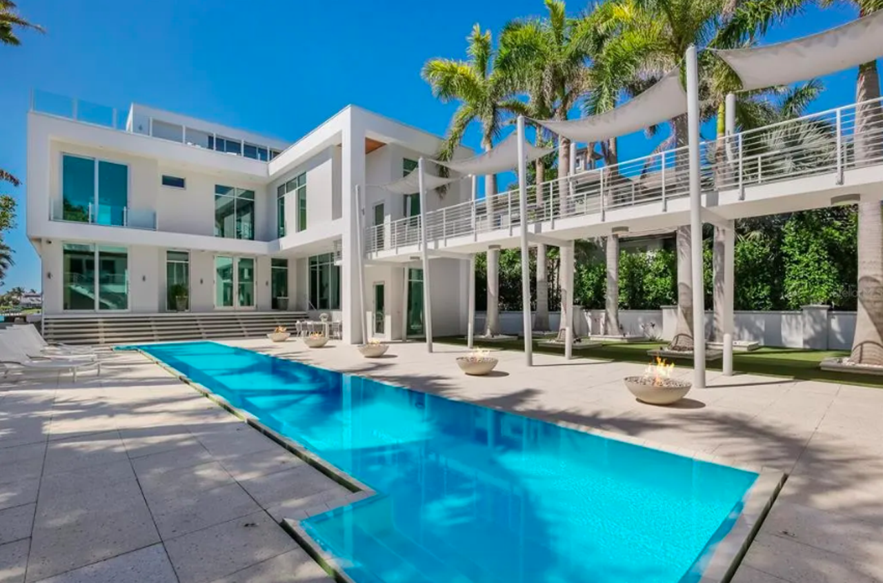 A former Hasbro executive is selling his Tampa Bay mansion for $15 million, and it comes with a rooftop putting green