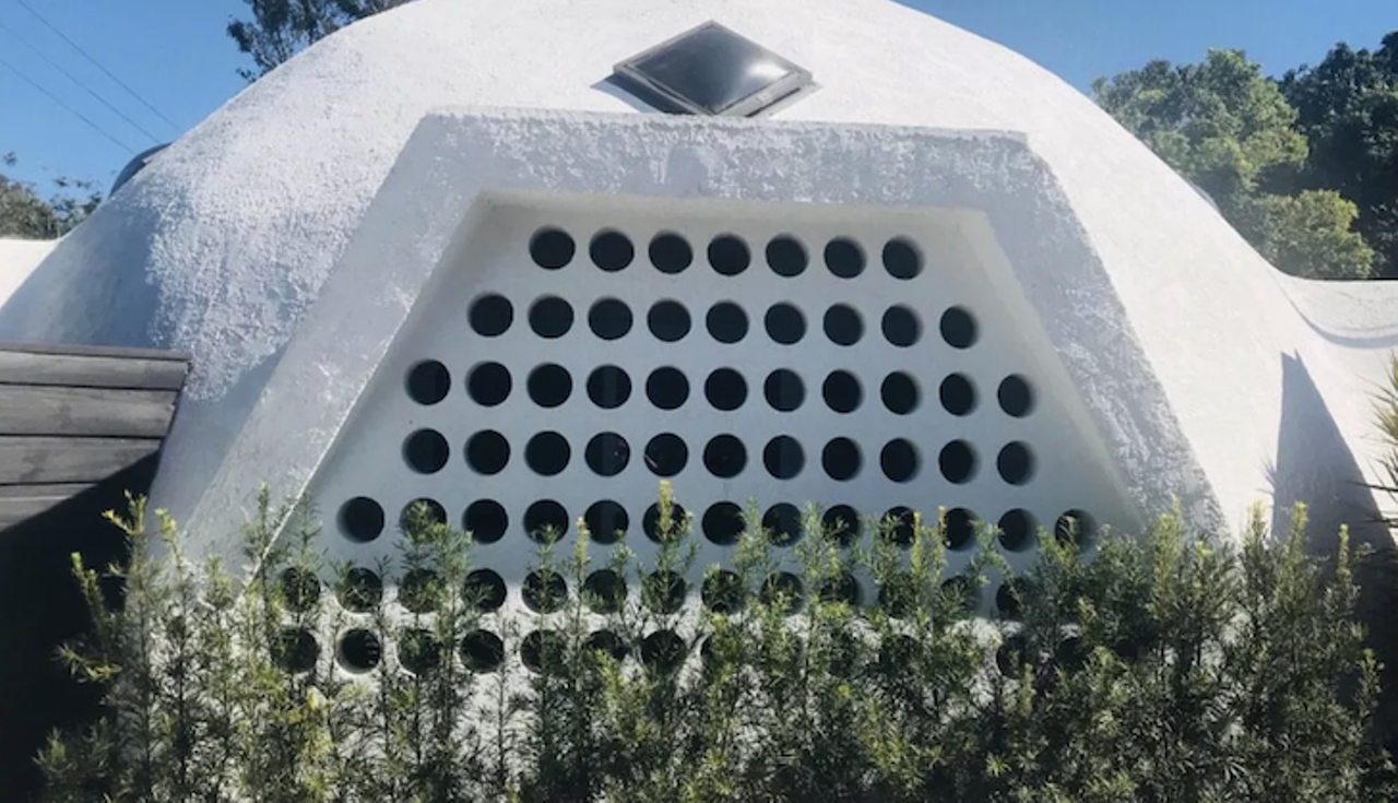 A rare and award-winning 'dome home' is back on the market in St. Pete