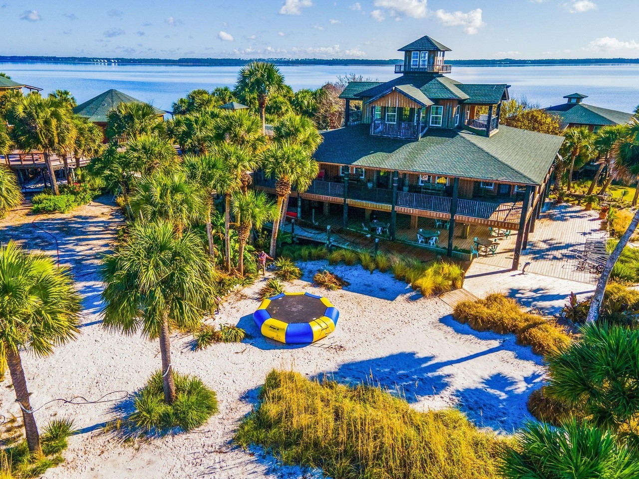 A rare bungalow on Florida's private Black's Island is now for sale