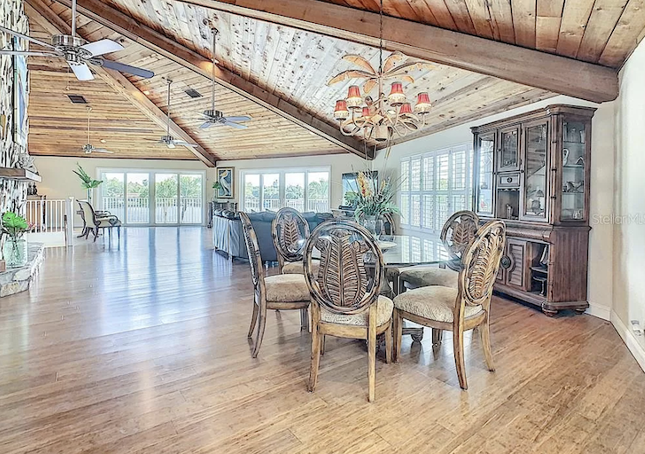 A rare waterfront octagon house is now for sale in St. Petersburg