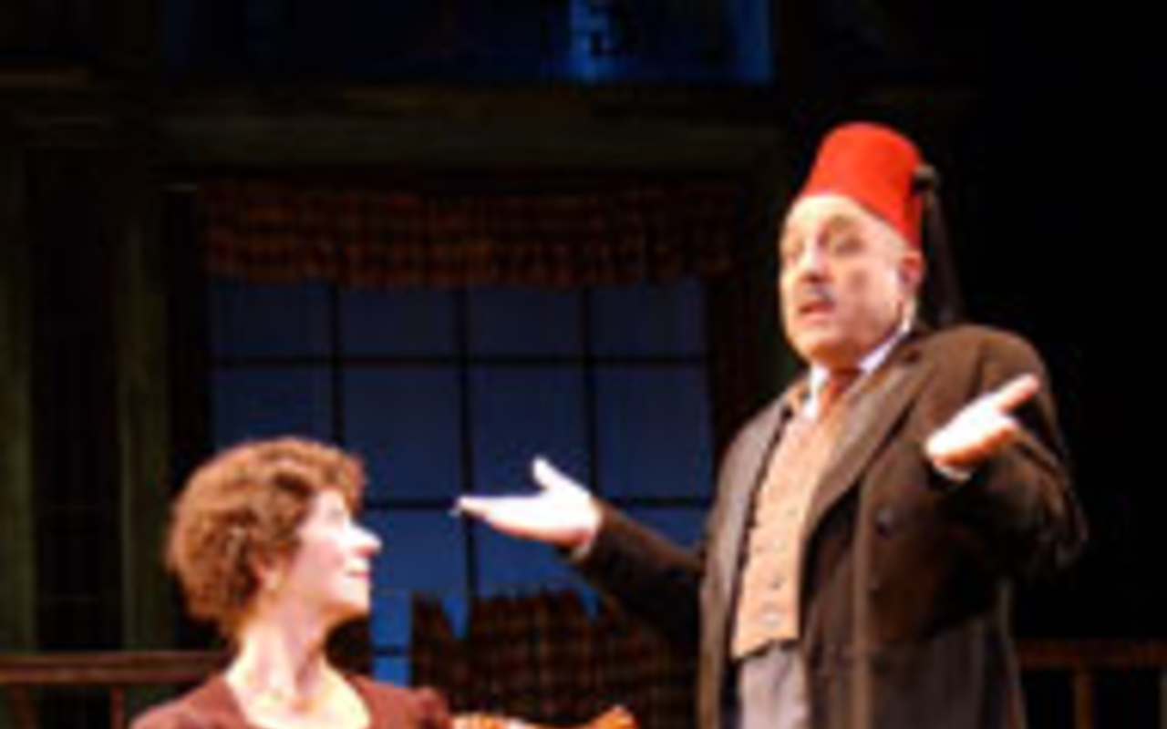 FEZ DISPENSER: The Millionairess is a 
    second-rate Shaw play. One only wishes it were as 
    charming as many of Vicki S. Holden's period 
    costumes -- the Egyptian Doctor's fez, for example -- 
    for Asolo's current production.