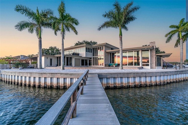 A St. Pete mid-century gem with ties to Frank Lloyd Wright is back on market with a $850K price cut